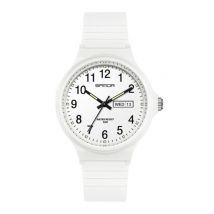 SAMDA Minimalist Horloge voor Dames - Waterdicht Glow in the Dark Uurwerk Wit