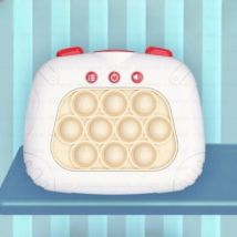 Keyvovo Pop It Spel - Fidget Toy Controller - Quick Push Anti Stress Motoriek Speelgoed Wit
