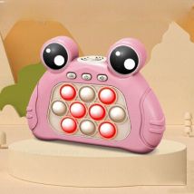 Keyvovo Pop It Spel - Fidget Toy Controller - Quick Push Anti Stress Motoriek Speelgoed Kikker Roze