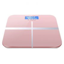 APWIKOGER Elektronische Personenweegschaal - 180kg / 0.2kg - Weegschaal Lichaamsgewicht Lichaam Digitaal - Roze