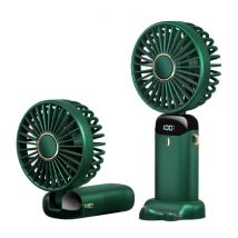 ZokmanCE N15 Draagbare Mini Ventilator - USB Koelventilator Energiebesparend - Groen