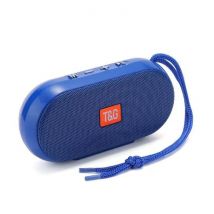 T & G TG179 Draadloze Luidspreker - 1200mAh Batterij - Bluetooth HiFi Subwoofer - Blauw