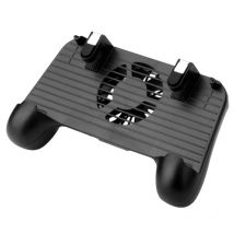 FGHGF 4-in-1 Mobiele Gaming Controller voor PUBG - 2000mAh Powerbank - Koelventilator - Trigger Key & Grip - Gamepad - Zwart