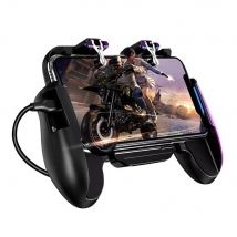 Centechia Mobiele Gaming Controller voor PUBG - Koelventilator - Trigger Key & Grip - Gamepad - Zwart