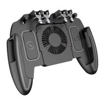 APWIKOGER M11 Mobiele Gaming Controller voor PUBG - Koelventilator - L1R1 Trigger Key & Grip Gamepad - Zwart