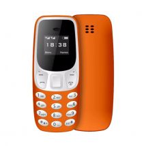 SERVO BM10 Mini Telefoon - 0.66 inch HD Scherm - Dual SIM - Dumphone GSM - Oranje