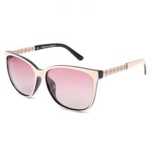 Krokodil Mode Zonnebril voor Dames - UV400 Bril Driving Shades - Goud