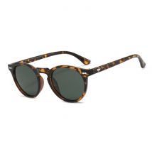 ROSYBEE Vintage Zonnebril voor Dames - UV400 Gepolariseerde Bril Shades Brillen - Luipaard