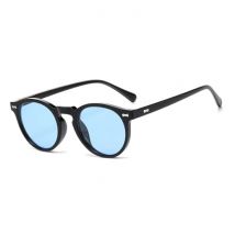 ROSYBEE Vintage Zonnebril voor Dames - UV400 Gepolariseerde Bril Shades Brillen - Zwart Blauw
