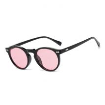 ROSYBEE Vintage Zonnebril voor Dames - UV400 Gepolariseerde Bril Shades Brillen - Zwart Roze