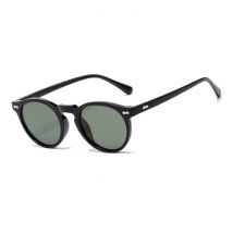 ROSYBEE Vintage Zonnebril voor Dames - UV400 Gepolariseerde Bril Shades Brillen - Zwart Groen