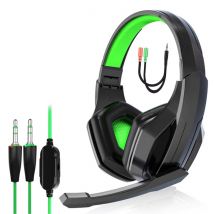 CUGUU Gaming Koptelefoon - Noise Cancelling HiFi Over-ear Headset - Zwart