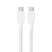 ANKER USB-C naar USB-C Oplaadkabel - 240W Type C Datakabel 180 cm Oplader Kabel - Wit
