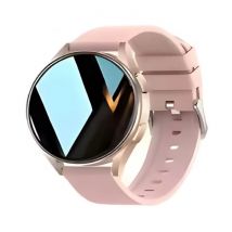 Lige Smart Watch 6 - 1.44" Scherm - Sport Gezondheid Tracker Horloge Smartwatch - Silicoon Bandje - Roze