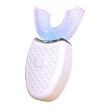 BALASHOV Sonische U-Type Tandenborstel - Elektrisch 360° Siliconen Kop - Wit