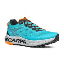 Scarpa Mens Spin Planet Trail Running Shoes (Azure / Black)