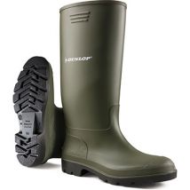 Dunlop Kids Wellington Boots (Green/Black)