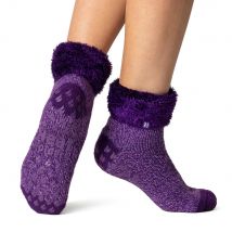Heat Holders Lounge Twist Socks (Purple)
