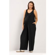 Bump It Up Maternity Plus Size Black Nursing Jumpsuit Size 20
