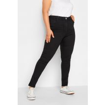 Yours For Good Curve Black Skinny Stretch Ava Jeans, Women's Curve & Plus Size, Yours For Good