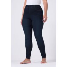 Yours For Good Plus Size Indigo Blue Stretch Pull On Jenny Jeggings Size Regular > 20