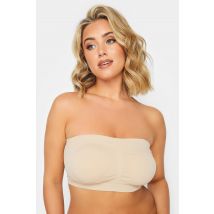 Yours Nude Seamless Padded Nonwired Bandeau Bra