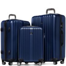FERGÃ Kofferset 3-teilig TOULOUSE dunkelblau Trolley Set