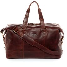 SID & VAIN Weekender Leder YALE braun Reisetasche
