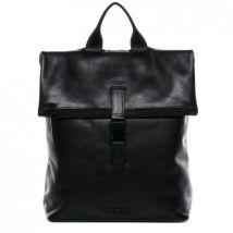 FEYNSINN Rucksack Leder MATS schwarz Kurierrucksack