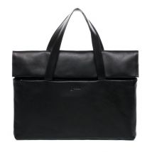 BACCINI Laptoptasche Leder VITO schwarz 15" Businesstasche