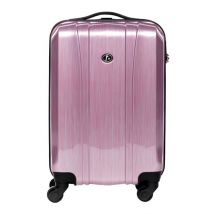 FERGÃ HandgepÃ¤ck-Koffer Dijon pink Kabinen-Trolley Hartschale
