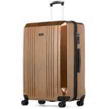 FERGÃ XL Koffer CANNES bronze Hartschalenkoffer Trolley