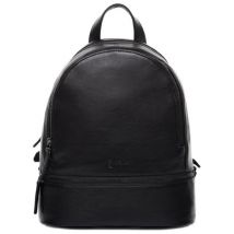BACCINI Stadt-Rucksack Leder schwarz DINA Tagesrucksack