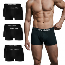 SONS OF ALOHA Boxershorts 6er Packung MÃ¤nner Unterhosen Herren