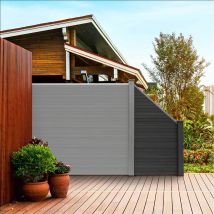 Home Deluxe WPC privacyhek CALLADO - 1x schuin element