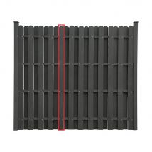 Home Deluxe Panel de repuesto para valla de privacidad de WPC VISTA - 180 cm