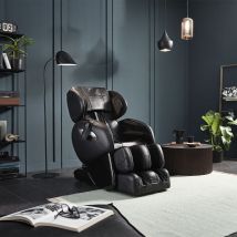 Home Deluxe Sillón de masaje con función de calefacción SUENO - negro