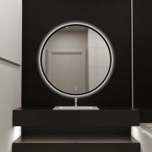 Home Deluxe Espejo LED redondo DUBI - 100 cm