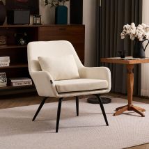 Home Deluxe Sillón muestra de tela ORION - blanco