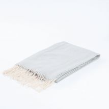 Home Deluxe Manta de lana gris MILA - 140 x 200 cm