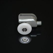 Home Deluxe Deurroller voor douchewand met diameter 5-10 mm V1 set van 8