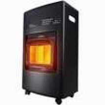 TroniTechnik Gasheizer Gasheizofen Heizstrahler 4,2 kW Gas Heizung inkl. Gasdruckregler & Gasschlauch 3 Heizstufen 4200W