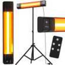 TroniTechnik Wandheizstrahler Terrassenheizer Wärmestrahler TT-TH-2010, 1500W Leistungsaufnahme