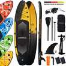 24MOVE® Standup Paddle SUP Board Set SPECIAL FORCE 366, inkl. umfangreichem Zubehör, Paddel und Doppelhubpumpe