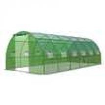 GARMIO® Foliengewächshaus CARINI 6x3x2m