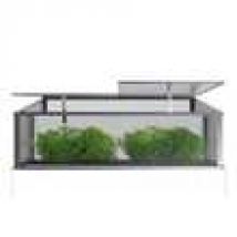 GARMIO Frühbeet Mini Gewächshaus Allium mit Dachfenster, UV-Schutz