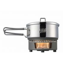 Esbit Trockenbrennstoff-Kochset, 1000 ml, Edelstahl  - Camping Kochset für Trockenbrennstoff