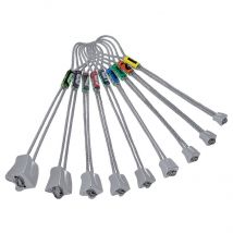 Rock Empire Alu Nuts Set - 1-9 Klemmkeilset