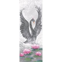 Harald Glööckler Designer Barock Vliestapete 58502 - Grau / Silber / Grün / Pink / Schwarz