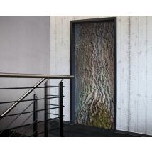 Tür 2.0 XXL Wallpaper für Türen 20023 Eiche - selbstklebend- Blickfang für Ihr zu Hause - Tür Aufkleber Tapete Fototapete FotoTür 2.0 XXL Vintage Antik Stil Retro Wallpaper Fototapete